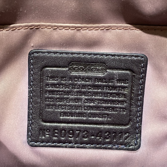 COACH (#43112) “Brooke” Purple Leather Crossbody Bag - Picture 12 of 14